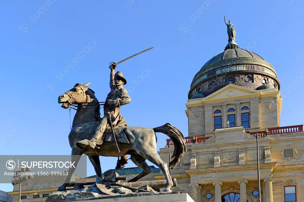 Thomas Francis Meagher Statue Montana State Capitol Building Helena MT US