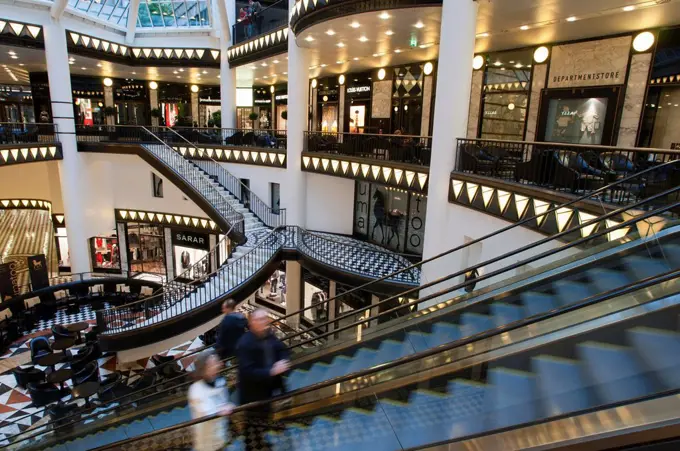 Quartier 205, luxury shopping mall in Berlin. Friedrichstrasse is one of the most legendary streets in the whole city, combining the tradition of the ...