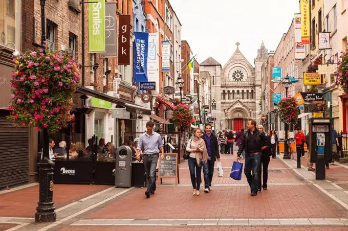 Grafton street, Dublin, Ireland, Europe.