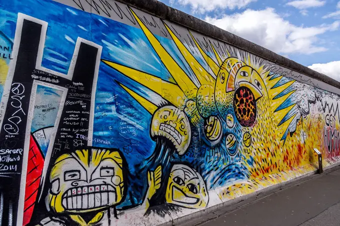 Berlin Wall (Berliner Mauer), Berlin, Germany