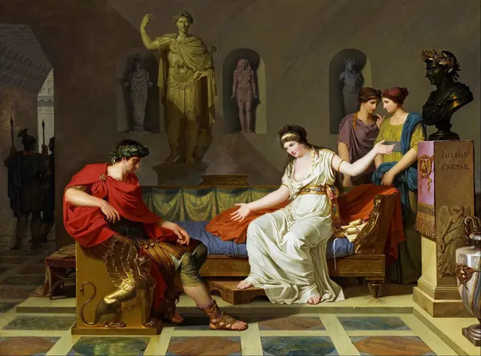 Louis Gauffier - Cleopatra and Octavian - National Galleries of Scotland.