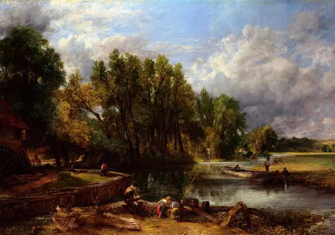 John Constable - Stratford Mill - National Gallery London.