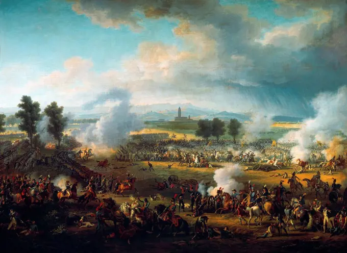 Louis François Lejeune -. Battle of Marengo . 19th century.