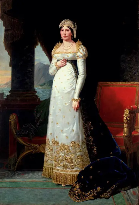 Robert Lefèvre - . Marie-Laetitia Ramolino, Mrs Charles Bonaparte, known as Madame Mère . 1813. .