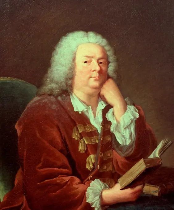 Joseph Aved called le Batave . Portrait of Jean-Baptiste Rousseau . 18th century. . .