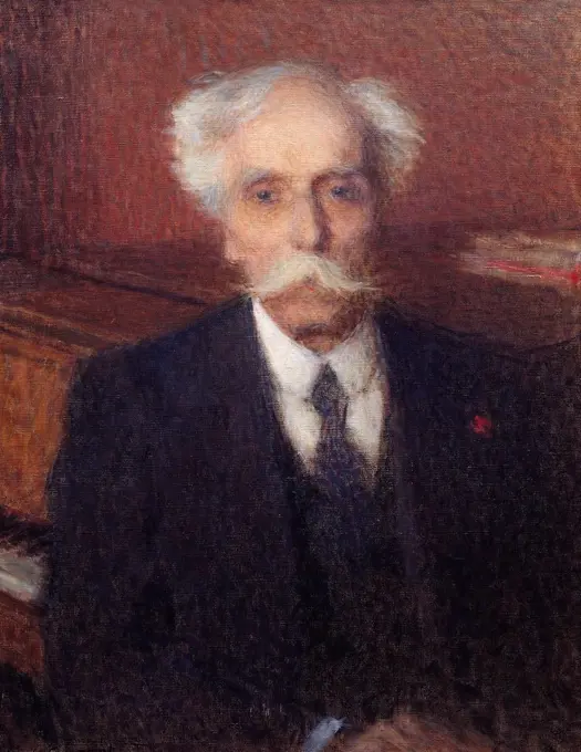Laurent Ernest -. Portrait of Gabriel Fauré, composer 1924.