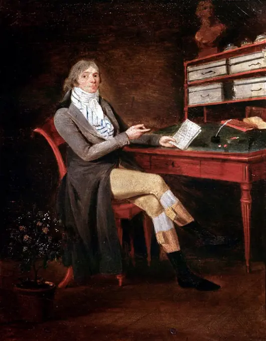 Garneray - . Portrait of Charles-Maurice de Talleyrand-Périgord - . 19th century.