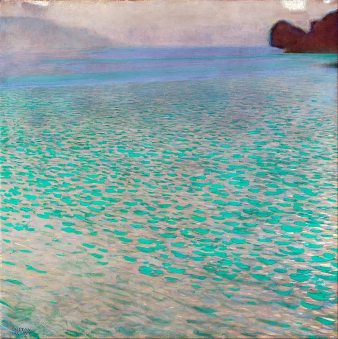Gustav Klimt - Attersee.