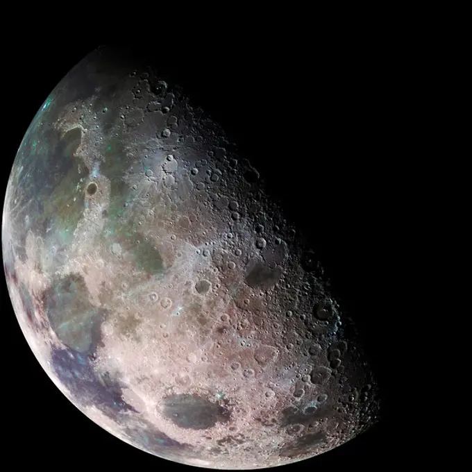 Earth´s Moon During its mission, the Galileo spacecraft returned a number of images of Earth´s only natural satellite  Galileo surveyed the moon on De...