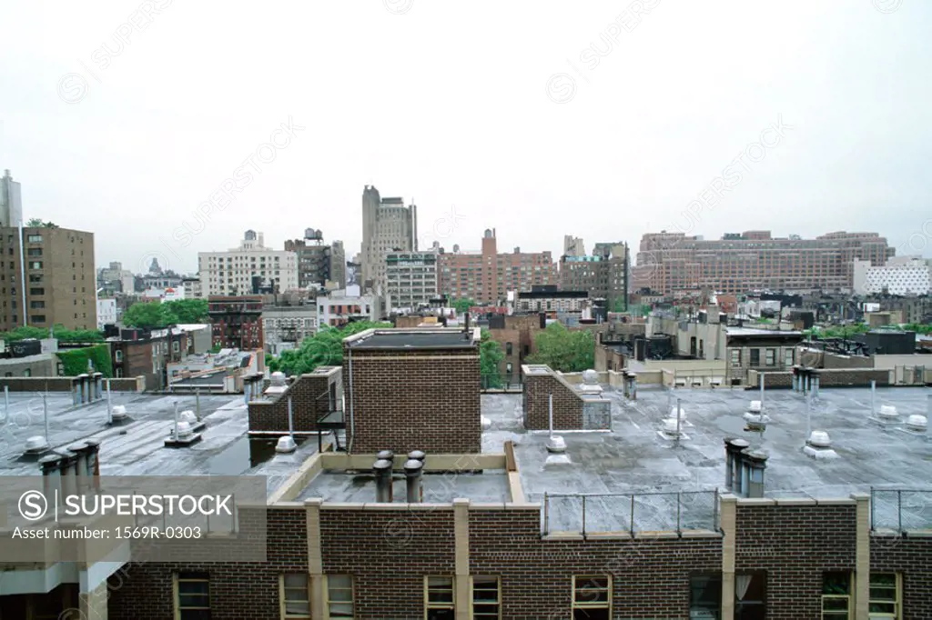 New York, New York, rooftops