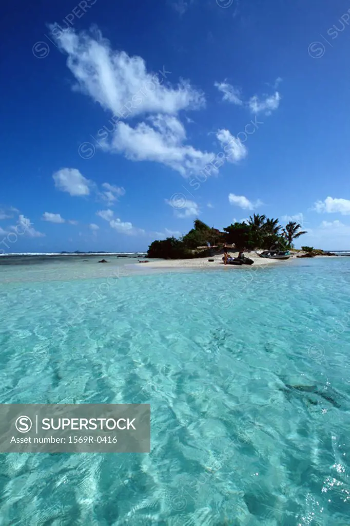 West Indies, Grenadines, Green Island