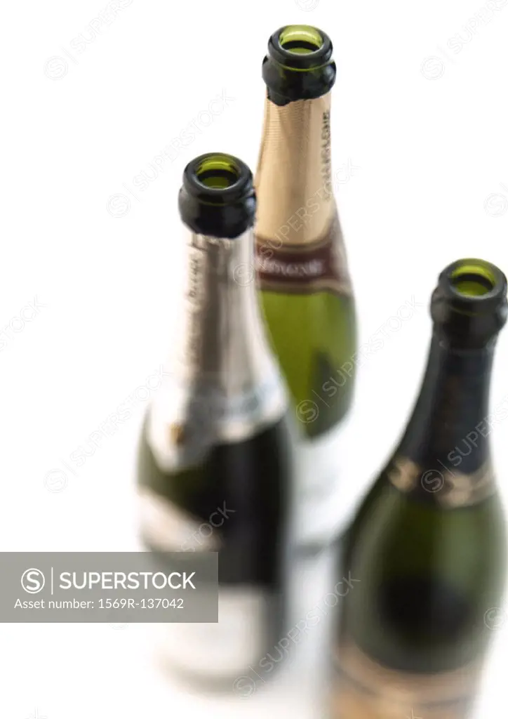 Three bottles of Champagne