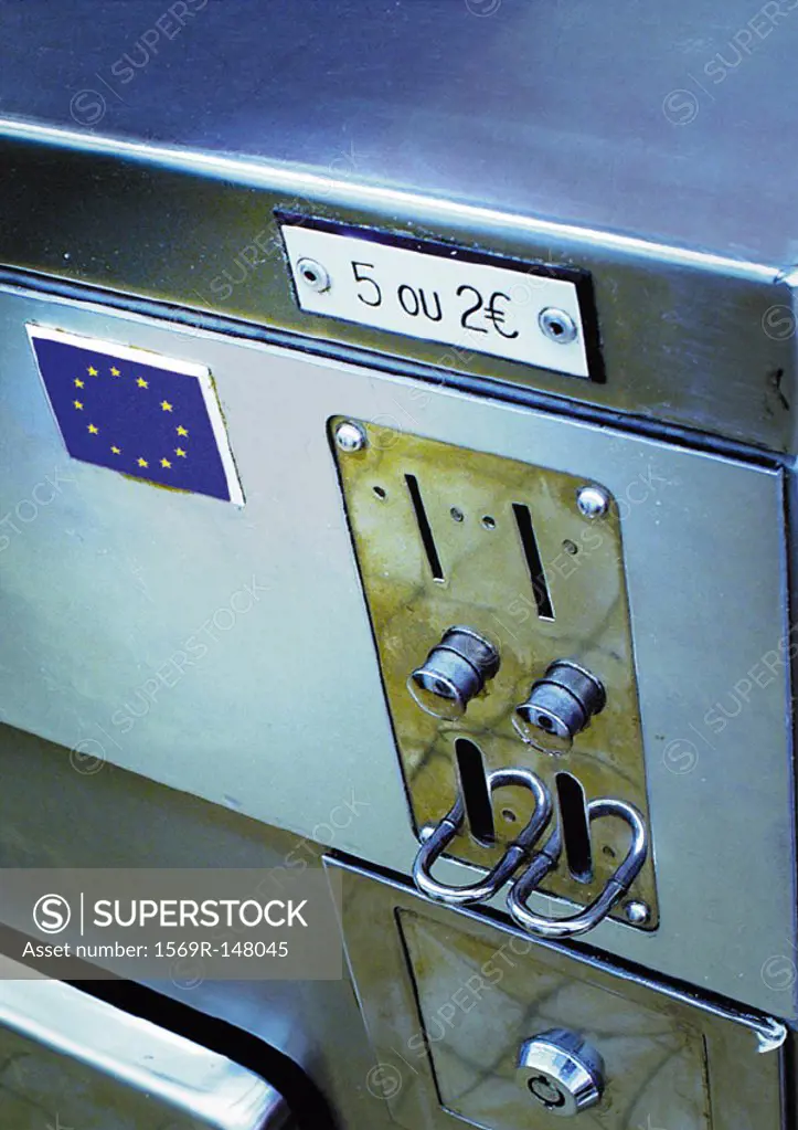 Euro sign on change slot
