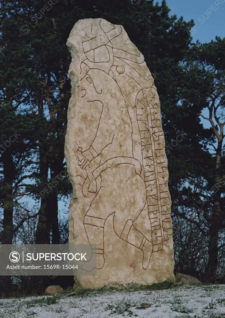 Sweden, rune stone