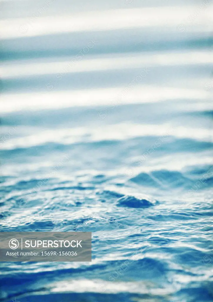 Surface of water, close-up