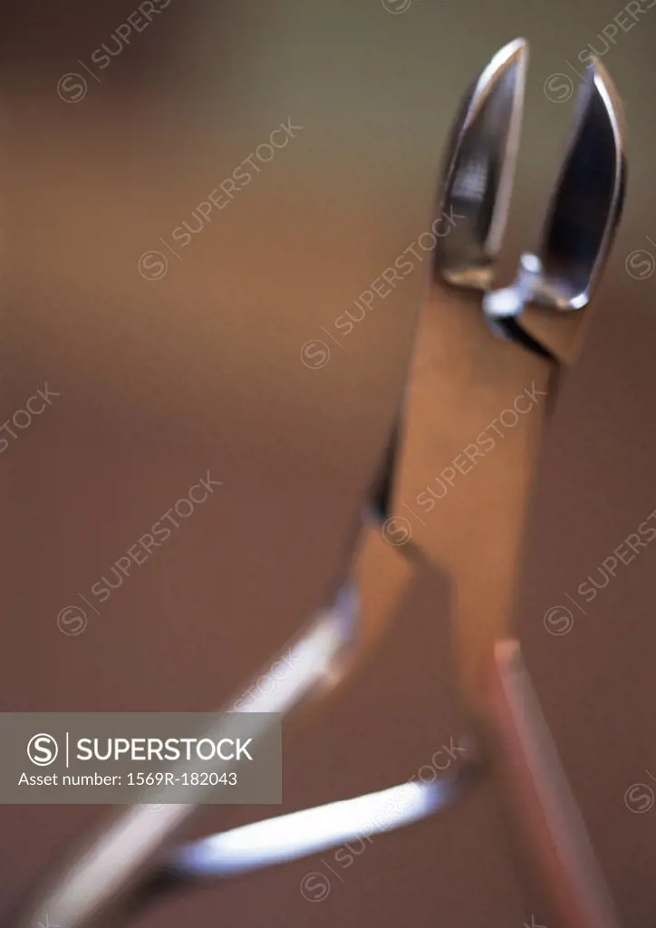 Nail scissors, close-up