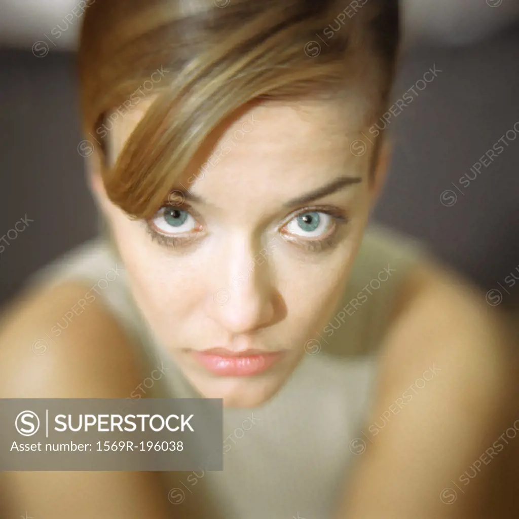Woman looking at camera, portrait