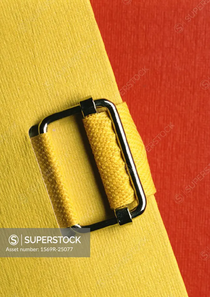Buckle on yellow file