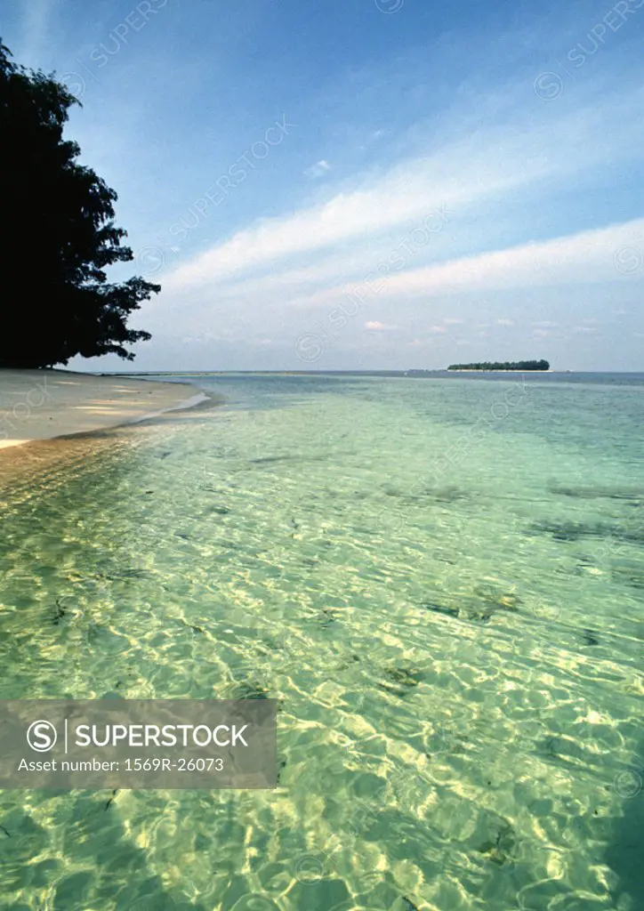 Malaysia, Perhentian Besar Island, shorescape