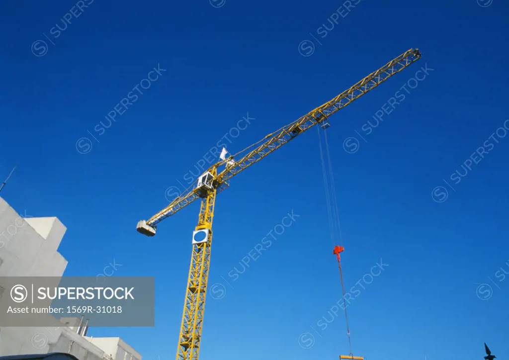 Crane, low angle view