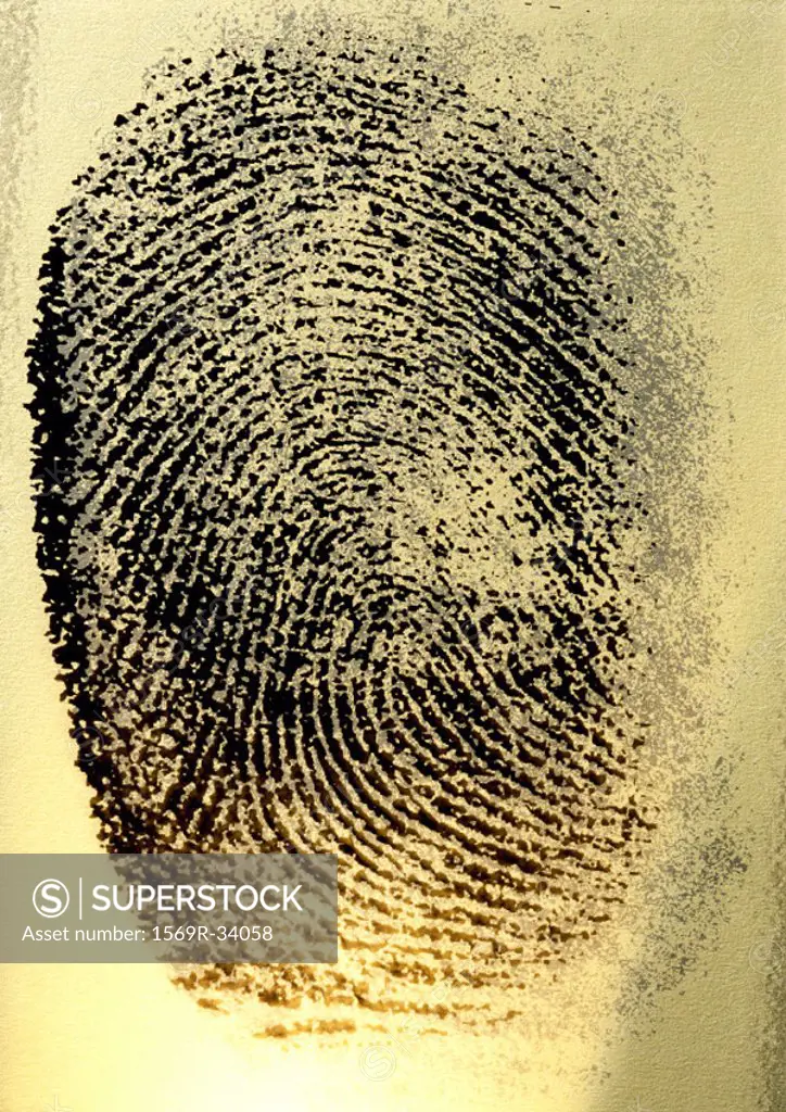 Fingerprint, close-up