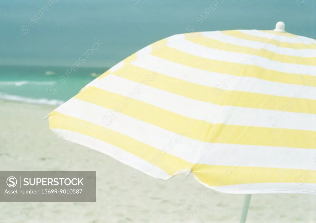 Parasol on beach