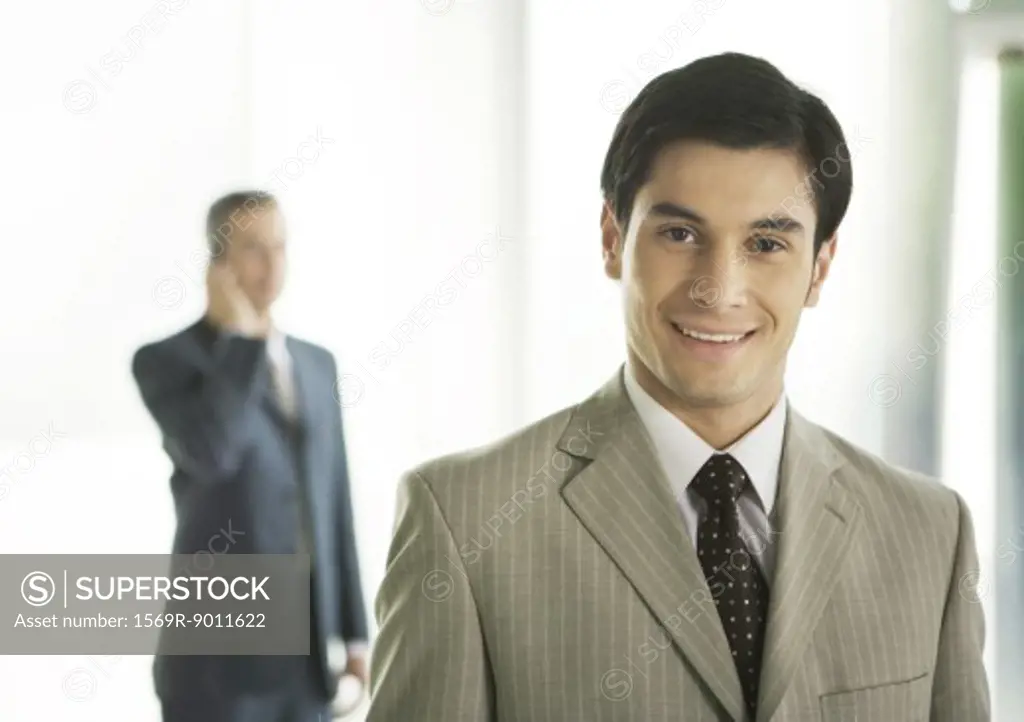 Business executive, smiling