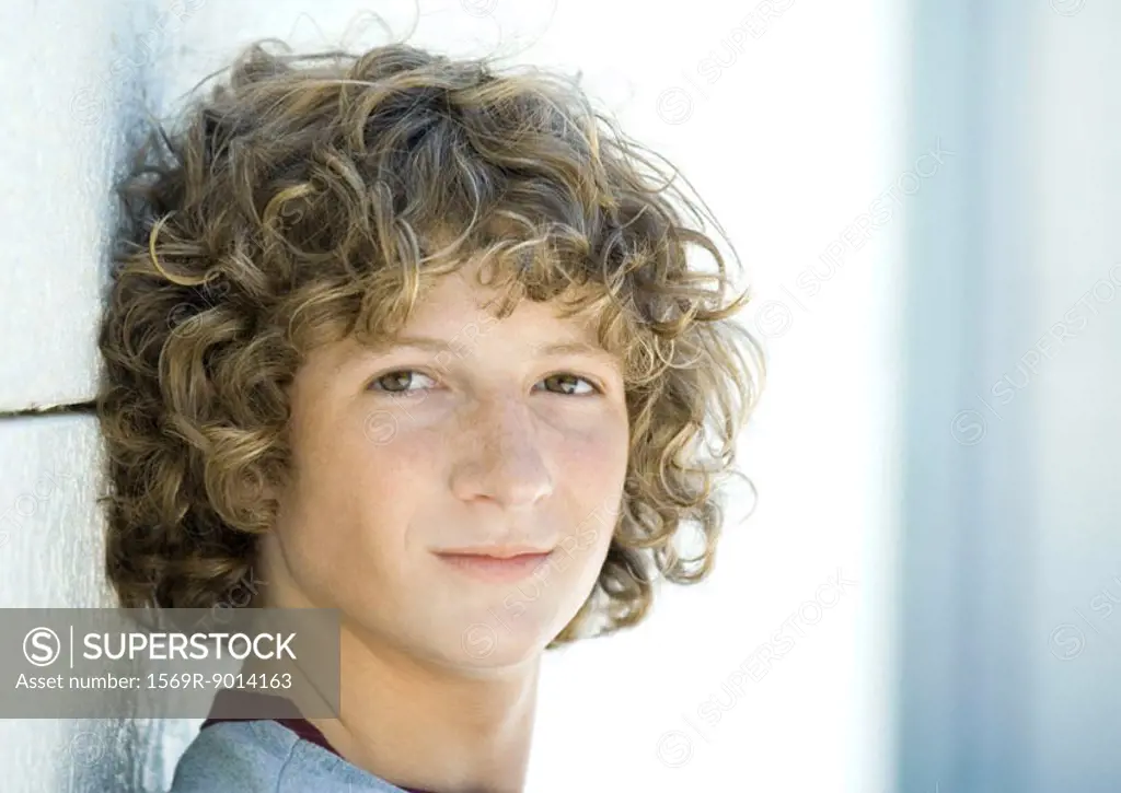 Teenage boy, portrait