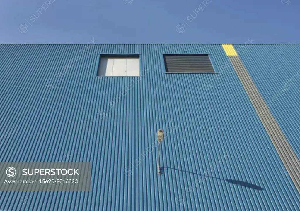 Warehouse, low angle view
