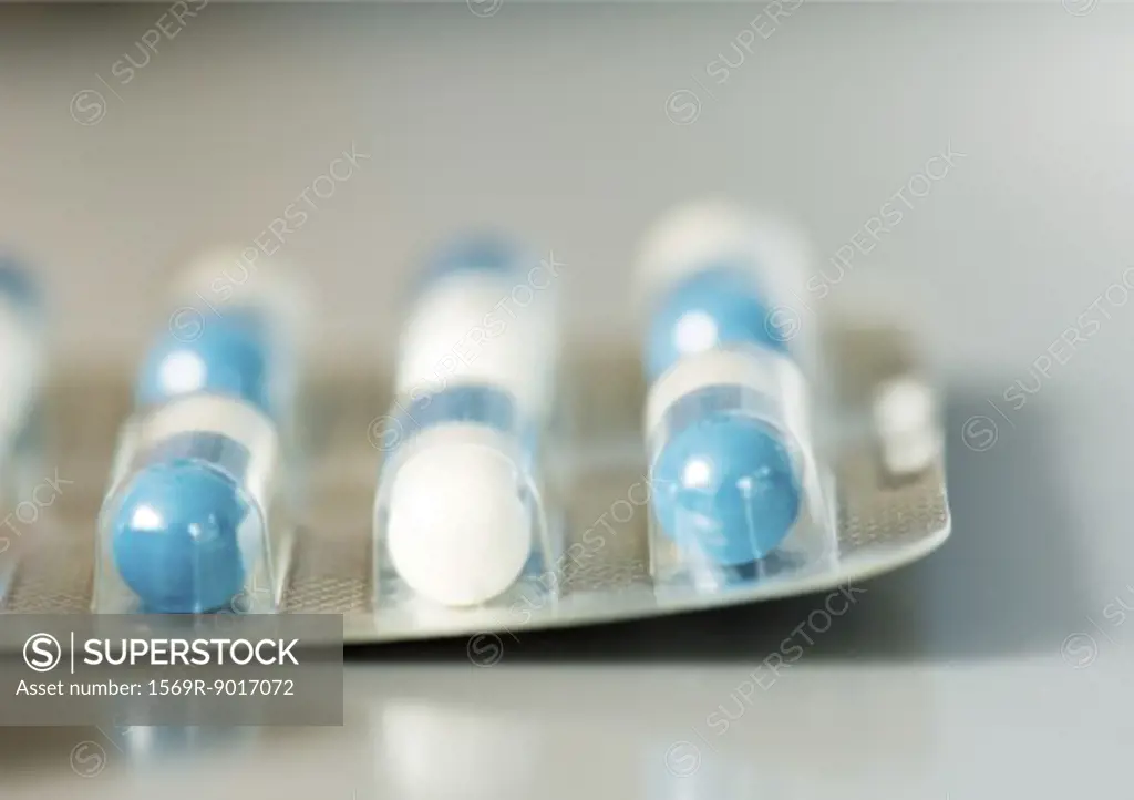 Blister pack of capsules