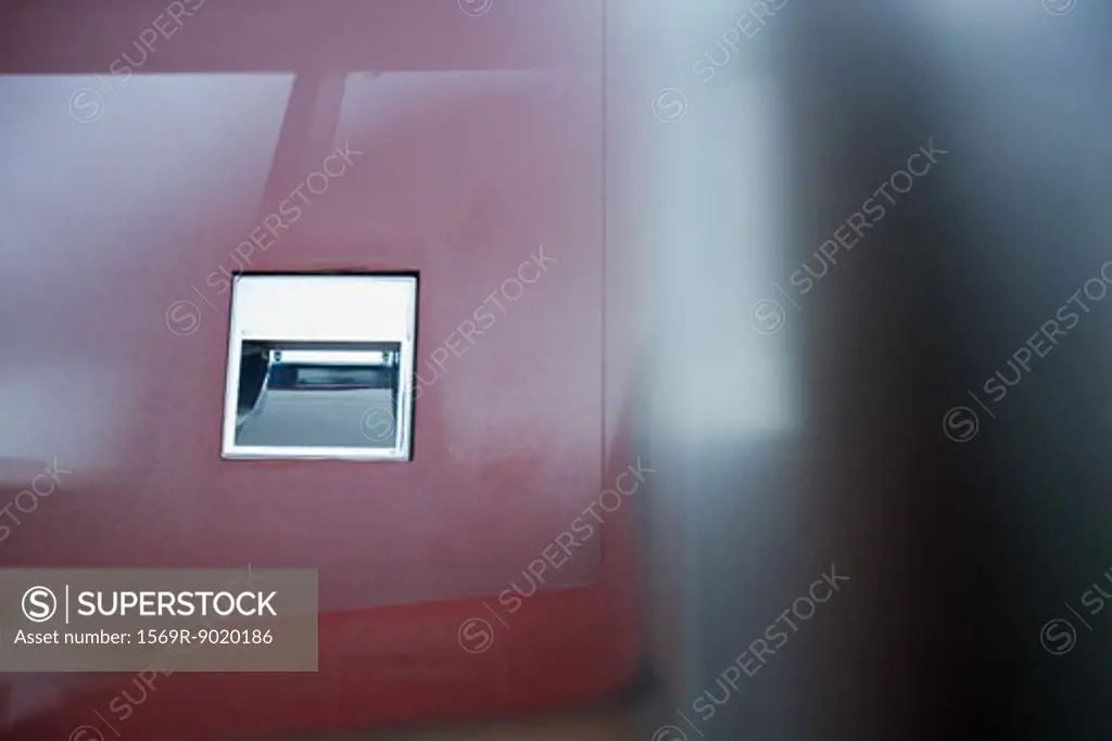 Architectural detail, office building mailbox