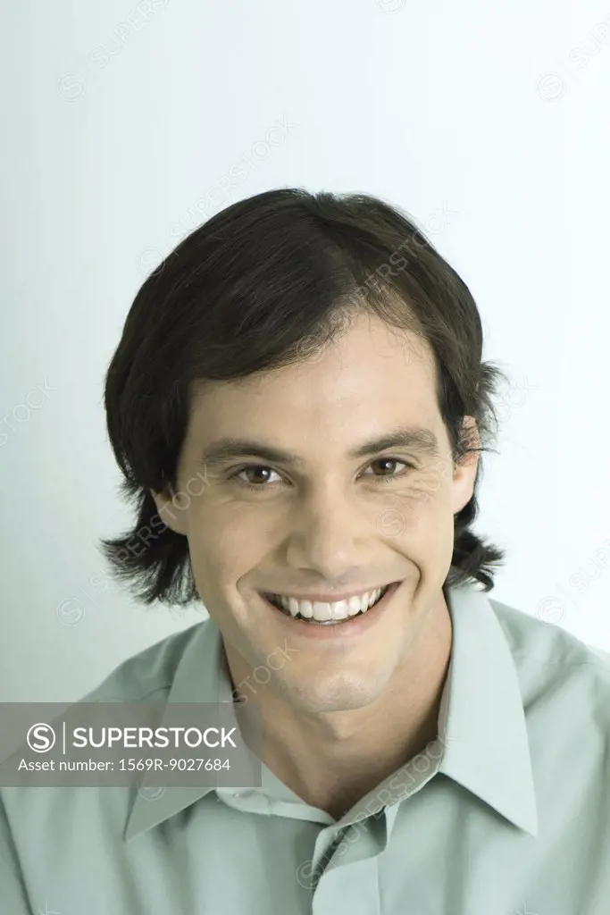 Man smiling at camera, portrait