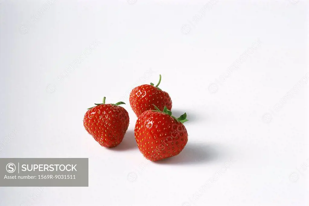 Ripe strawberries, close-up
