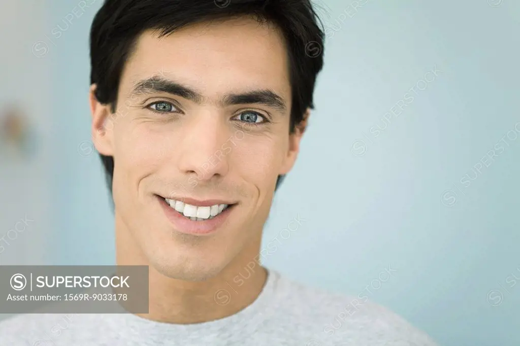 Man smiling at camera, portrait