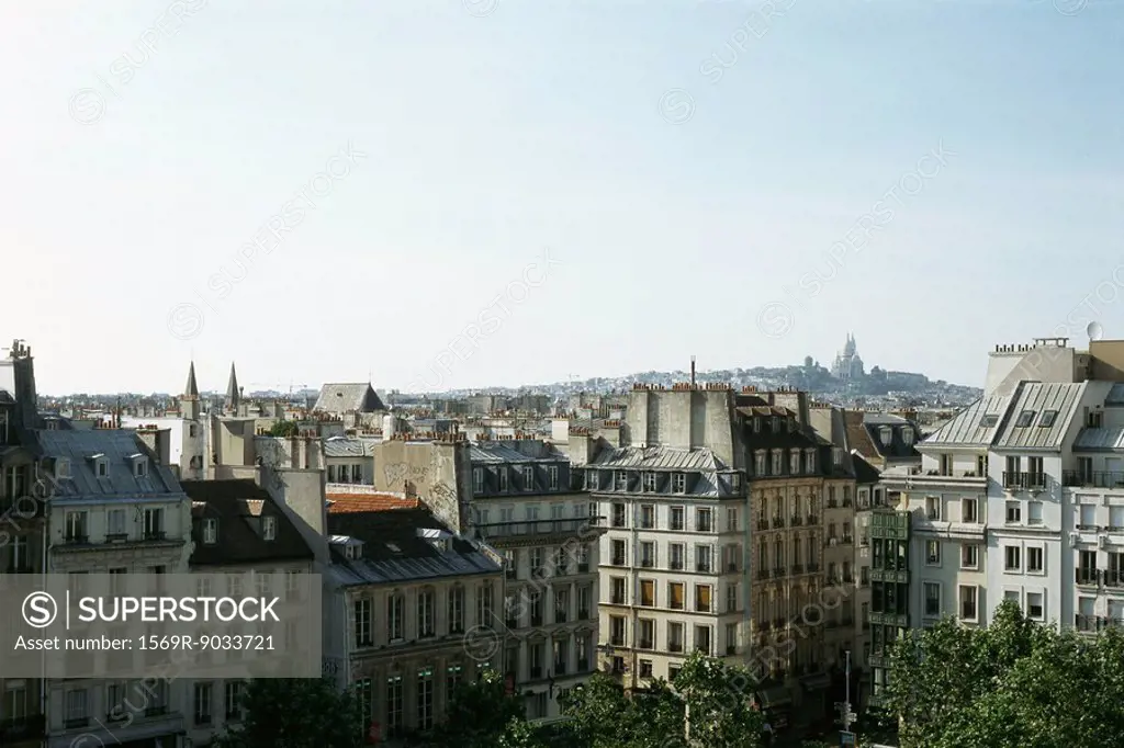 Rooftops, Paris, France
