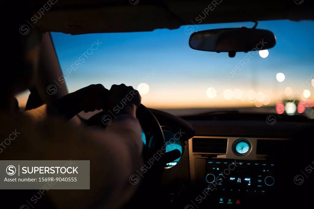 Driving at twilight