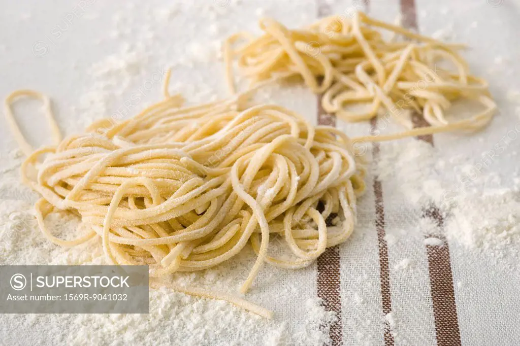 Fresh homemade spaghetti