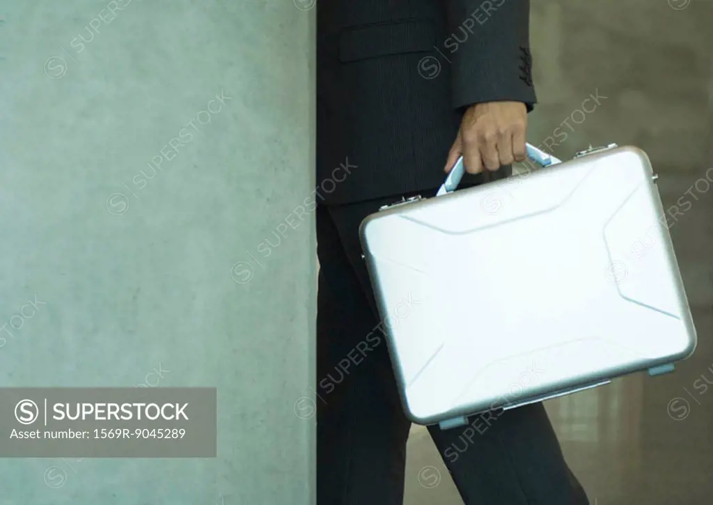 Briefcase being carried