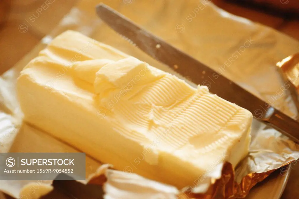 Butter and knife