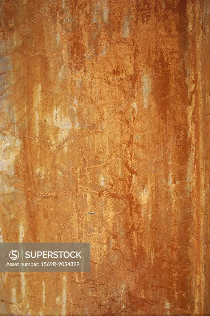 Rusty concrete surface