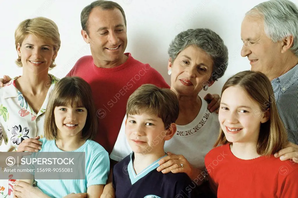Multi-generation family portrait
