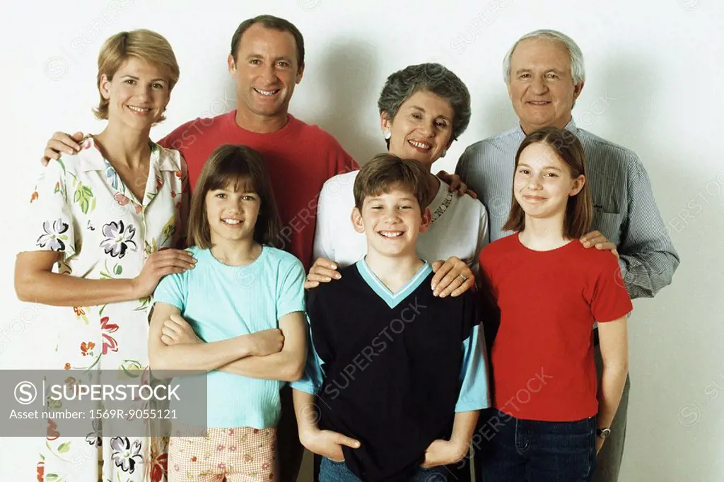 Extended family portrait