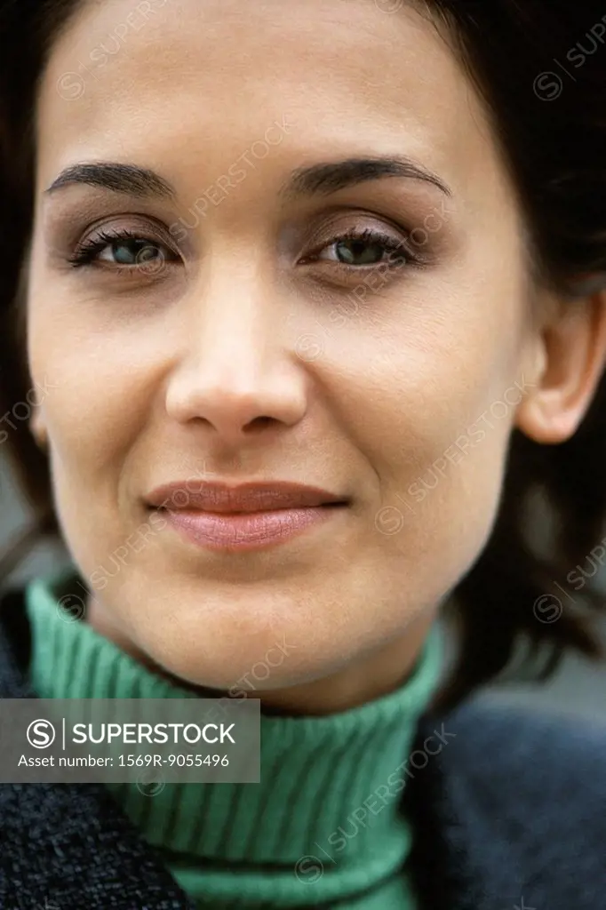 Woman looking at camera with air of independence