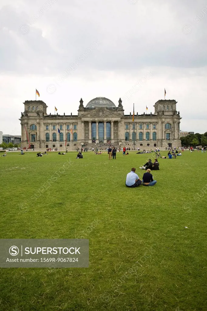 Germany, Berlin, The Reichstag Bundestag, German parliamentary building