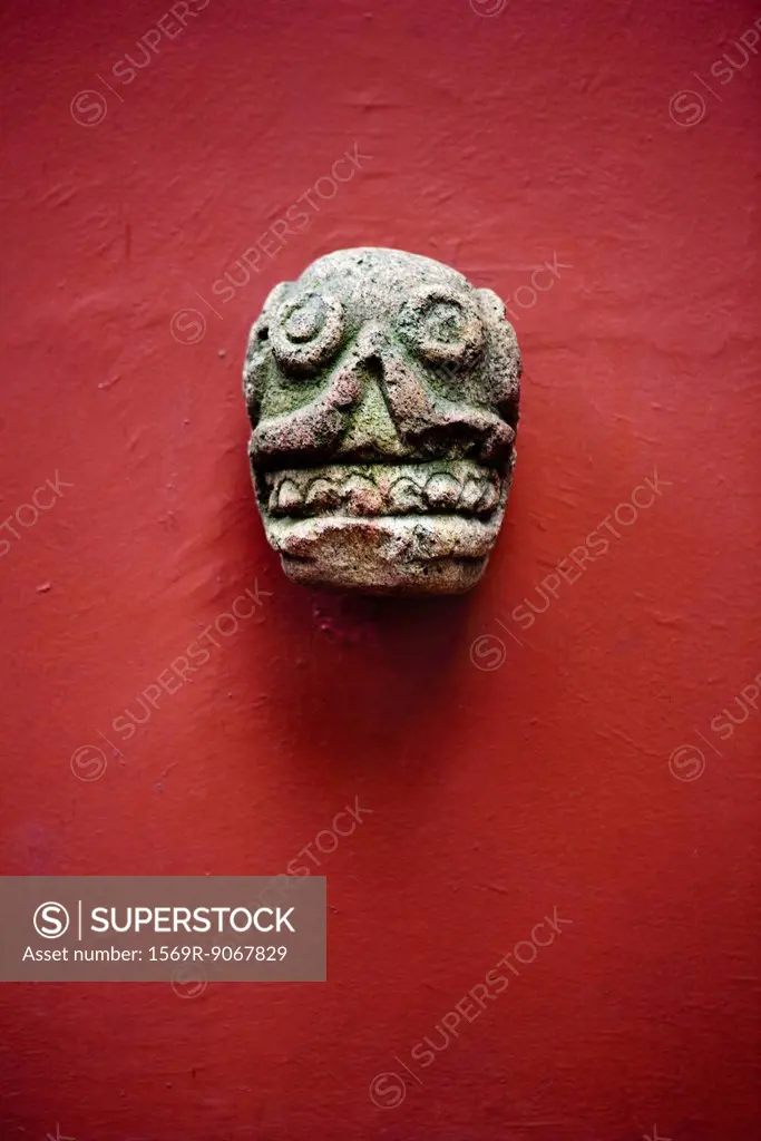 Precolumbian sculpture, Frida Kahlo Museum, Mexico City, Mexico