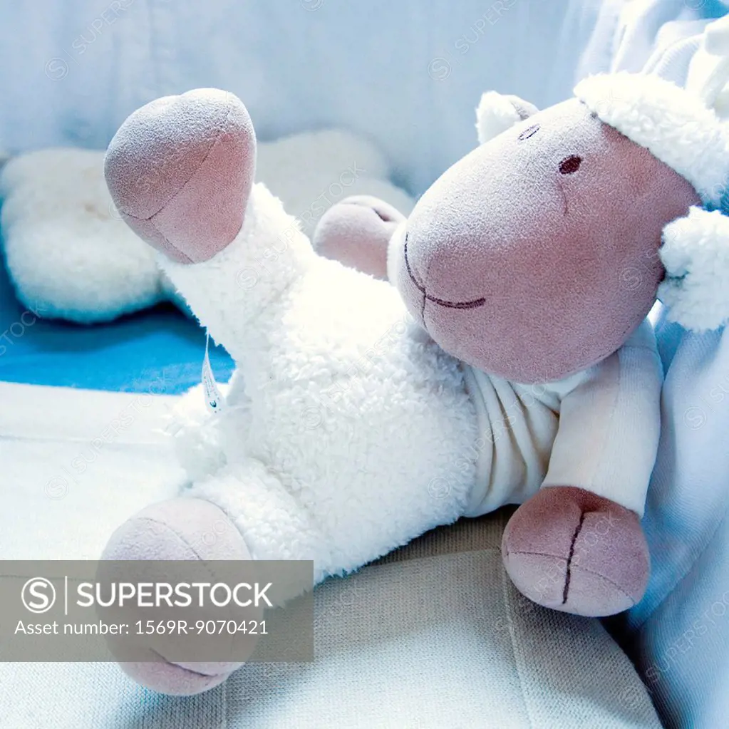Stuffed toy sheep
