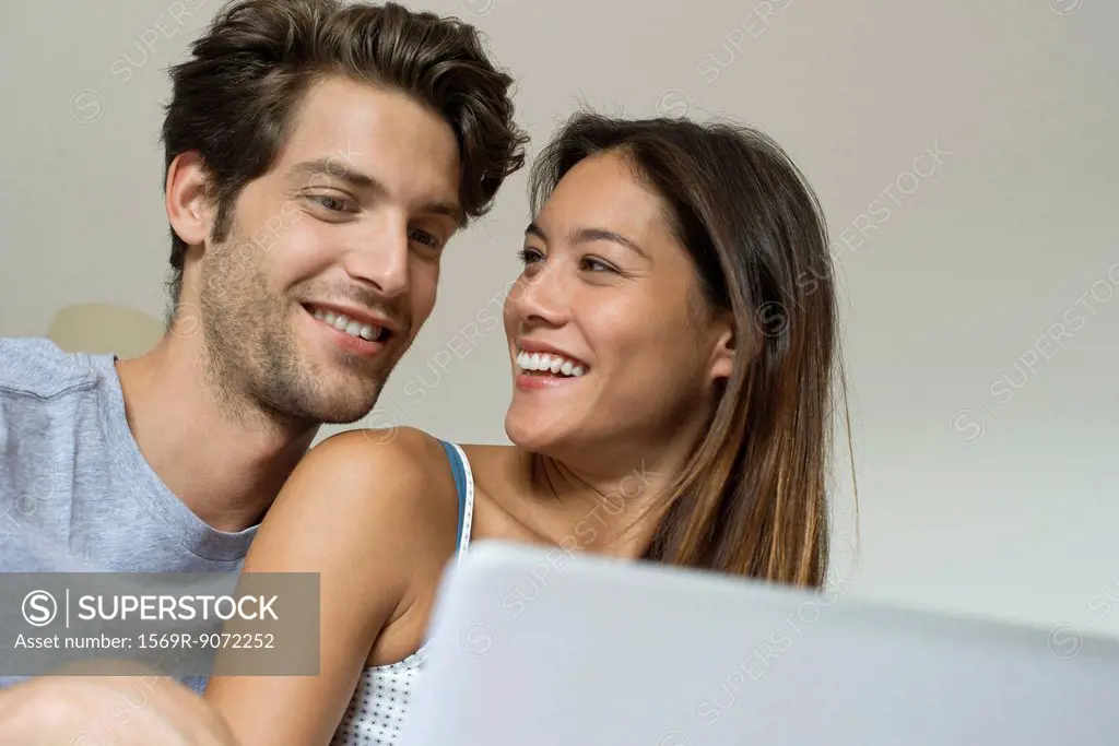 Young couple spending time together