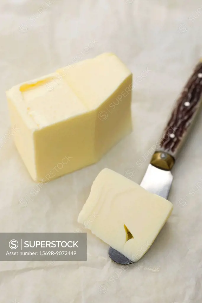Butter and knife