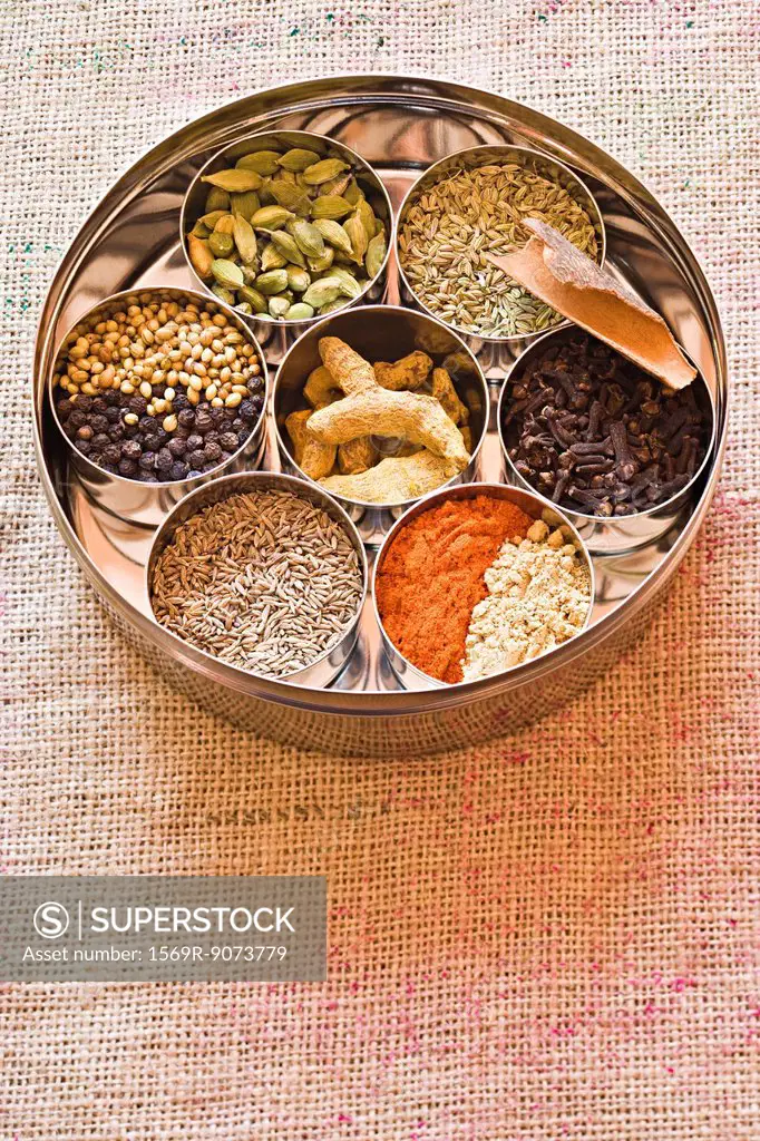 Ingredients for tandoori spice