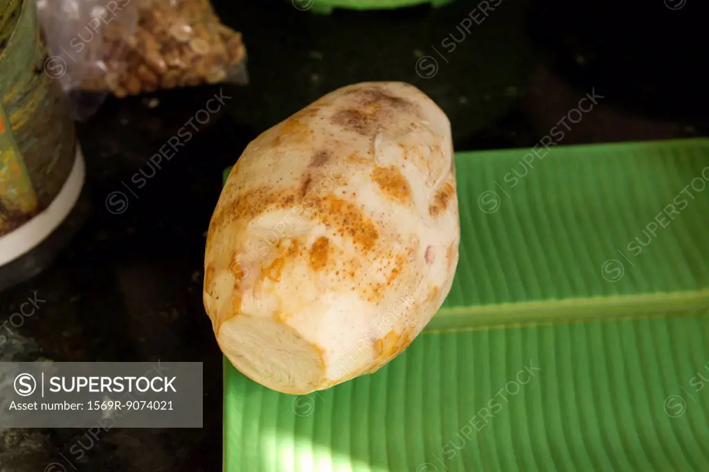 Peeled cassava